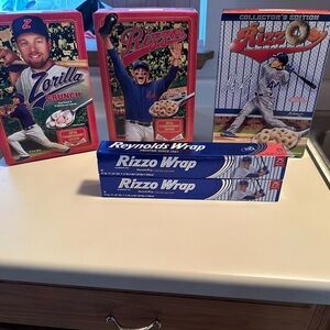 Rizzo's Cereal Box Set and Reynolds’s Wrap